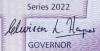 Series Date and Governor’s Signature